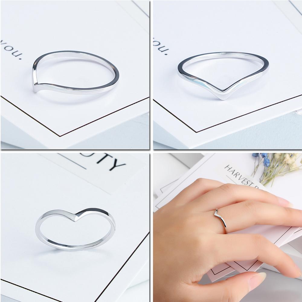 LicLiz 925 Sterling Silver Hollow Jewelry Braided Rings for Women V Twist Cross Heart Star Leaf Ring Joyas de Plata 925 LR0469